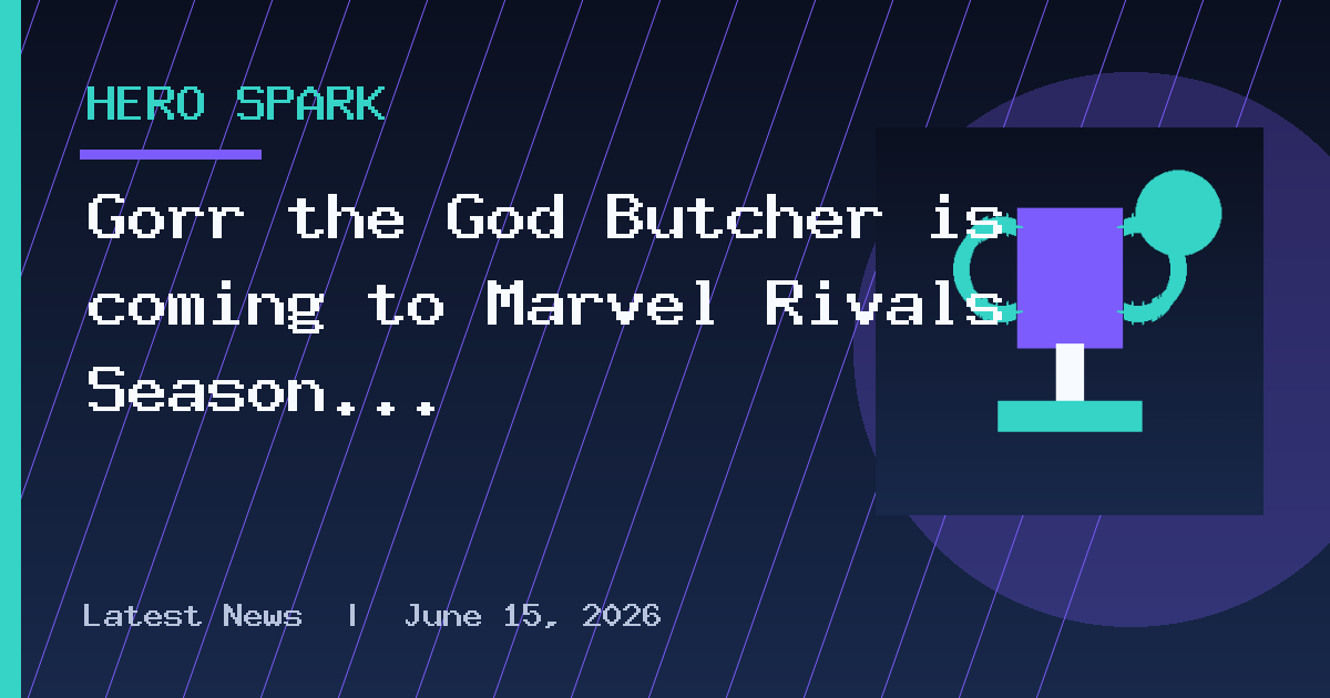 Gorr the God Butcher is coming to Marvel Rivals Season 10, and gods should
