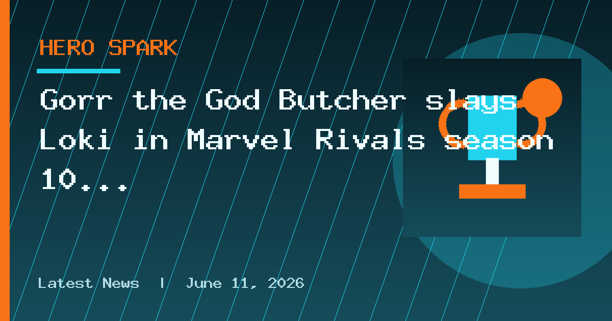 Gorr the God Butcher slays Loki in Marvel Rivals season 10 as its newest