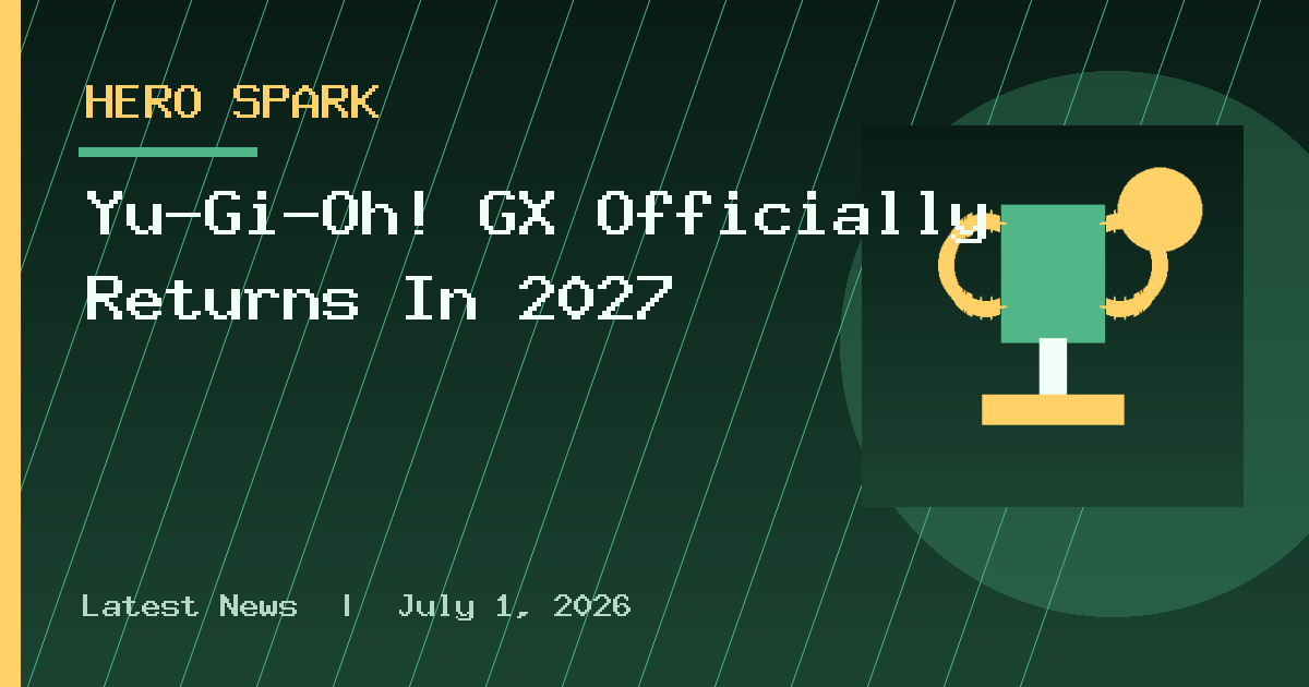 Yu-Gi-Oh! GX Officially Returns In 2027